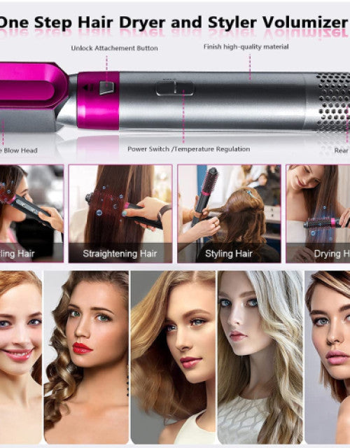 5 in 1 Hot Air Styler Hair Straightener